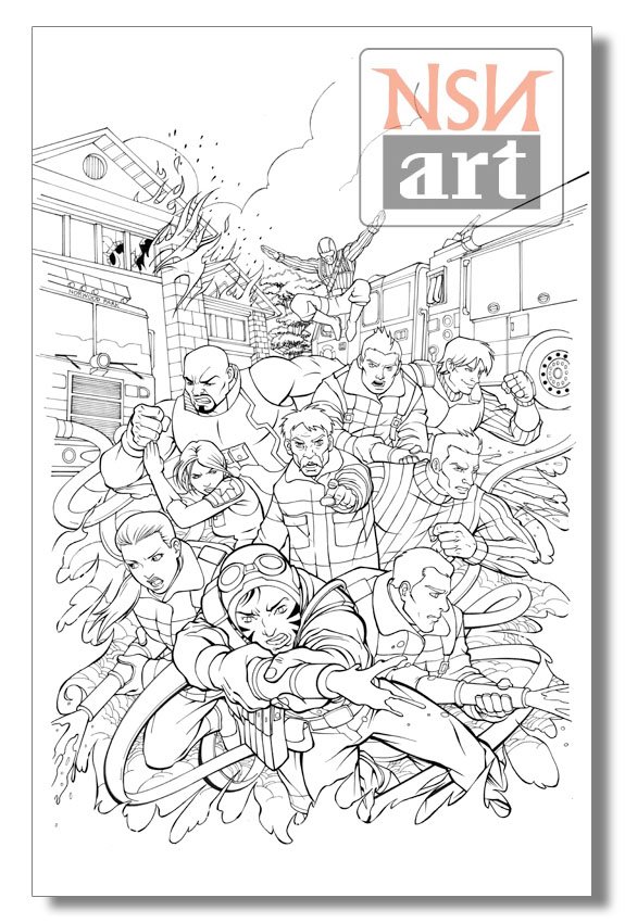 G I Joe Coloring Pages Comic Art For Sale from NSN Art GI JOE Coloring Book